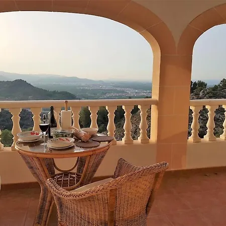 Self Contained Hillside Villa With Stunning Vistas Castillo del Reboller Exterior photo